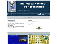 Tablet Screenshot of binae.org.ar